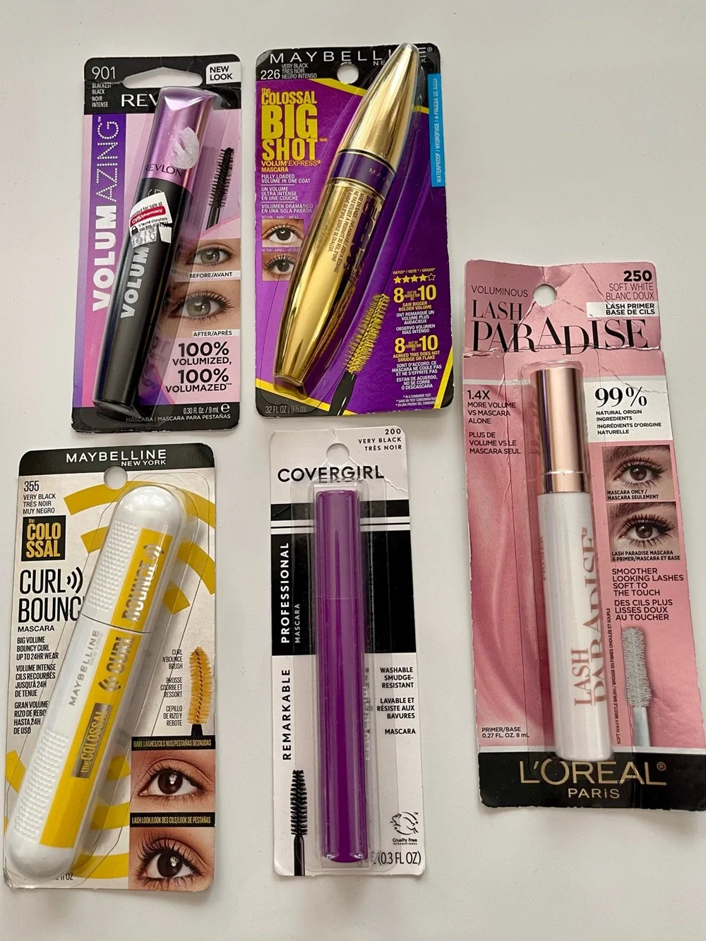 Set‎ of 5 Brand New Mascara lot